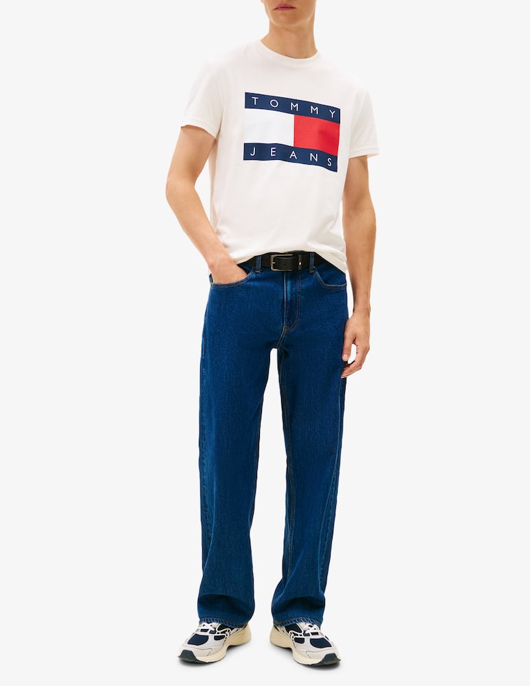 rinascente Tommy Jeans Flag logo t-shirt