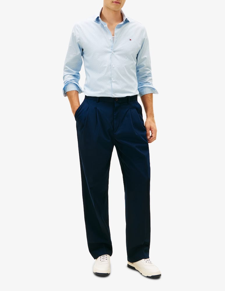 rinascente Tommy Hilfiger Camicia in poplin stampa mini