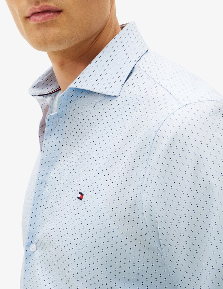 rinascente Tommy Hilfiger Camicia in poplin stampa mini