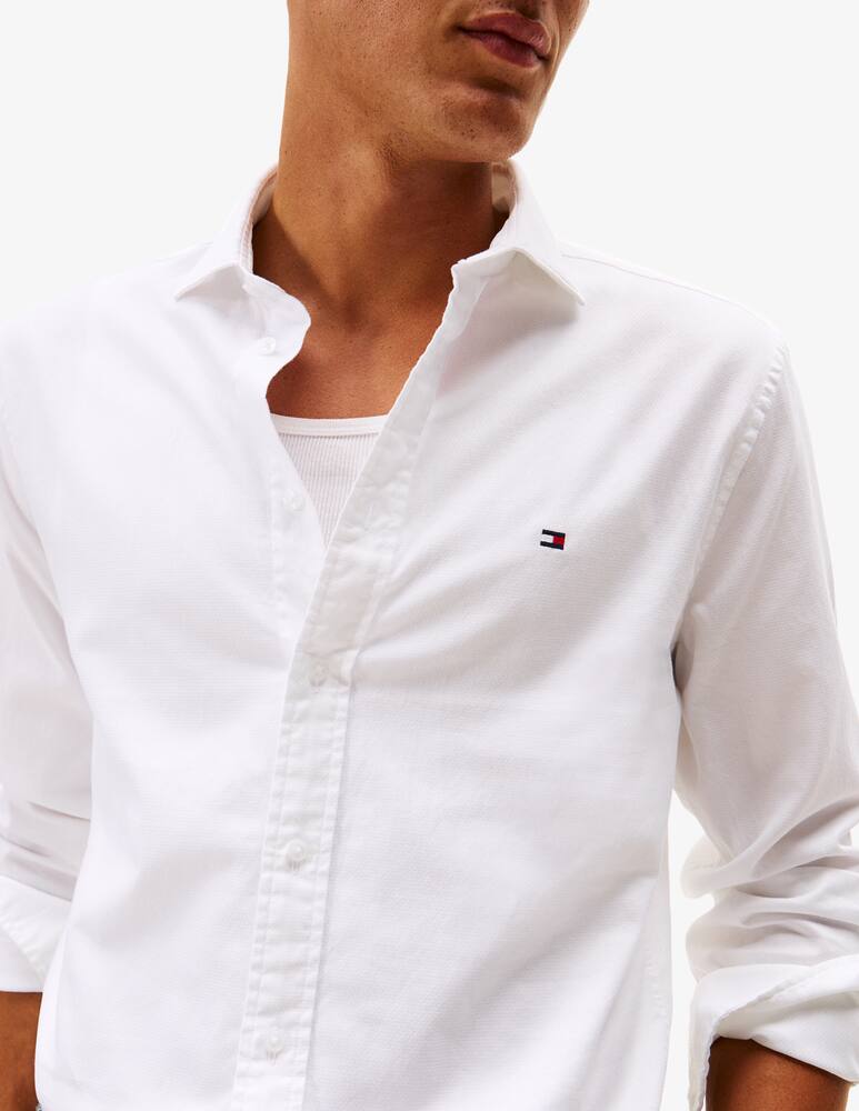 Tommy Hilfiger Camicia Dobby in cotone - immagine 4 Tommy Hilfiger Camicia Dobby in cotone - immagine 4