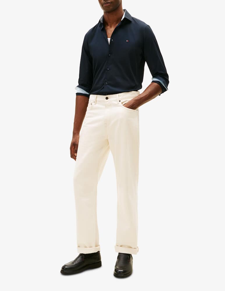 rinascente Tommy Hilfiger Camicia in popeline contrasto