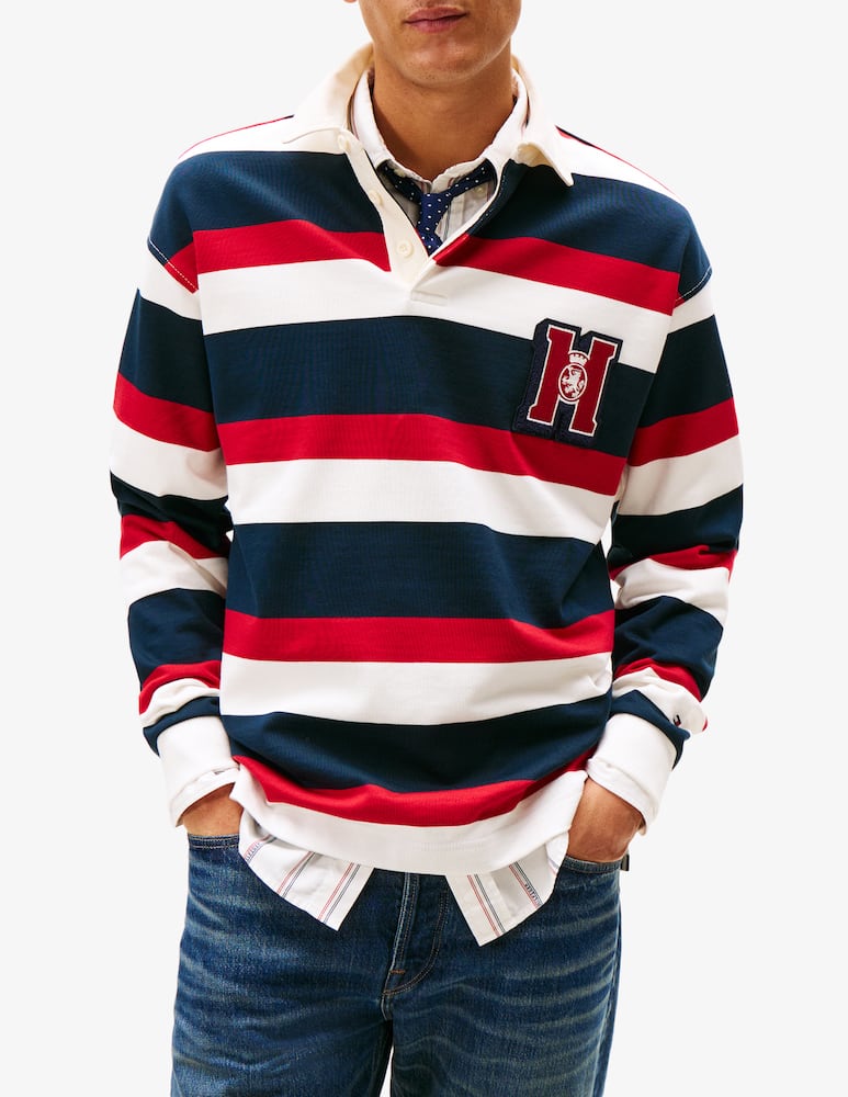 rinascente Tommy Hilfiger Polo rugby a righe