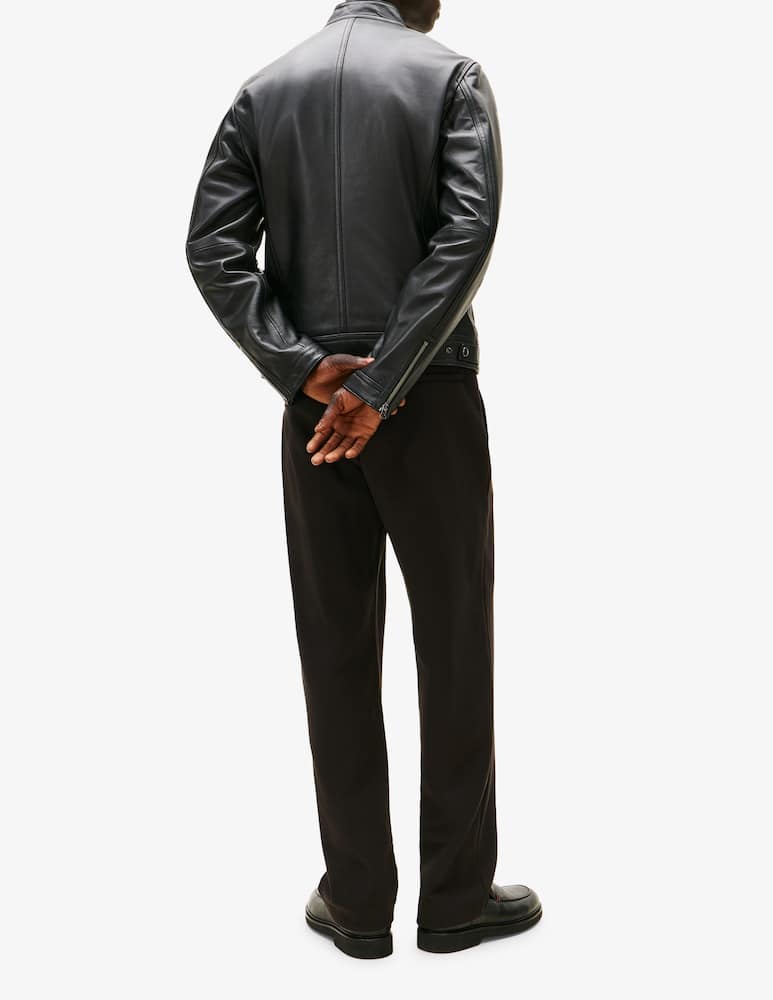 rinascente Tommy Hilfiger Giacca in pelle cafe racer