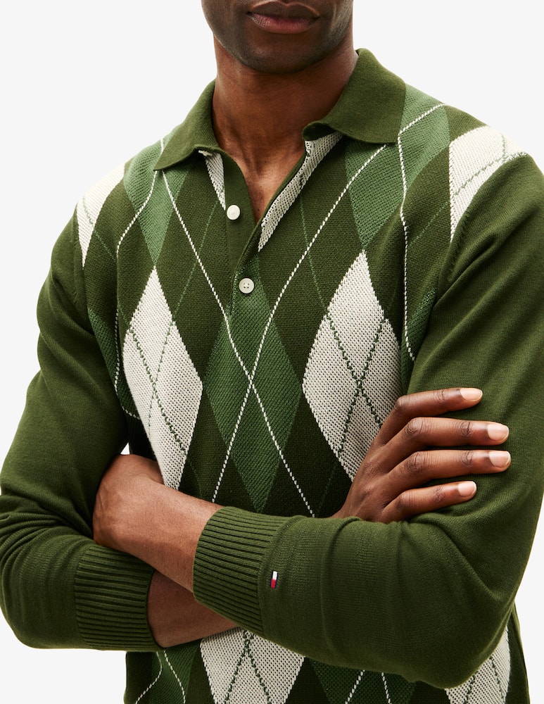 rinascente Tommy Hilfiger Polo argyle rugby