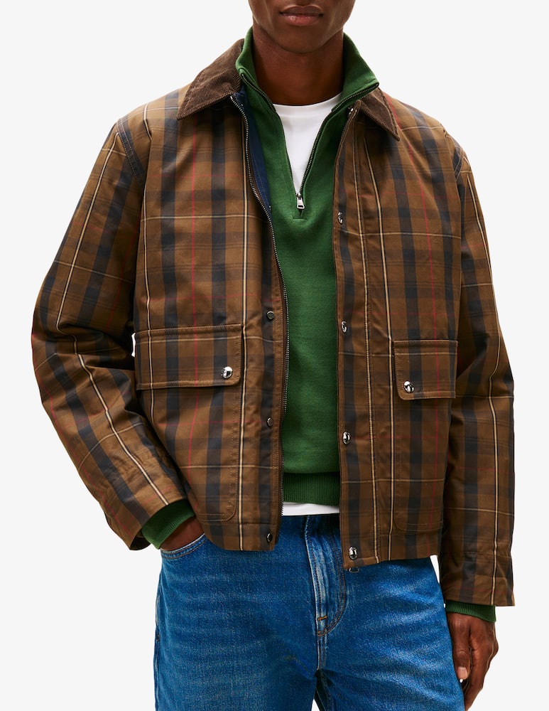 rinascente Tommy Hilfiger Barn short check jacket