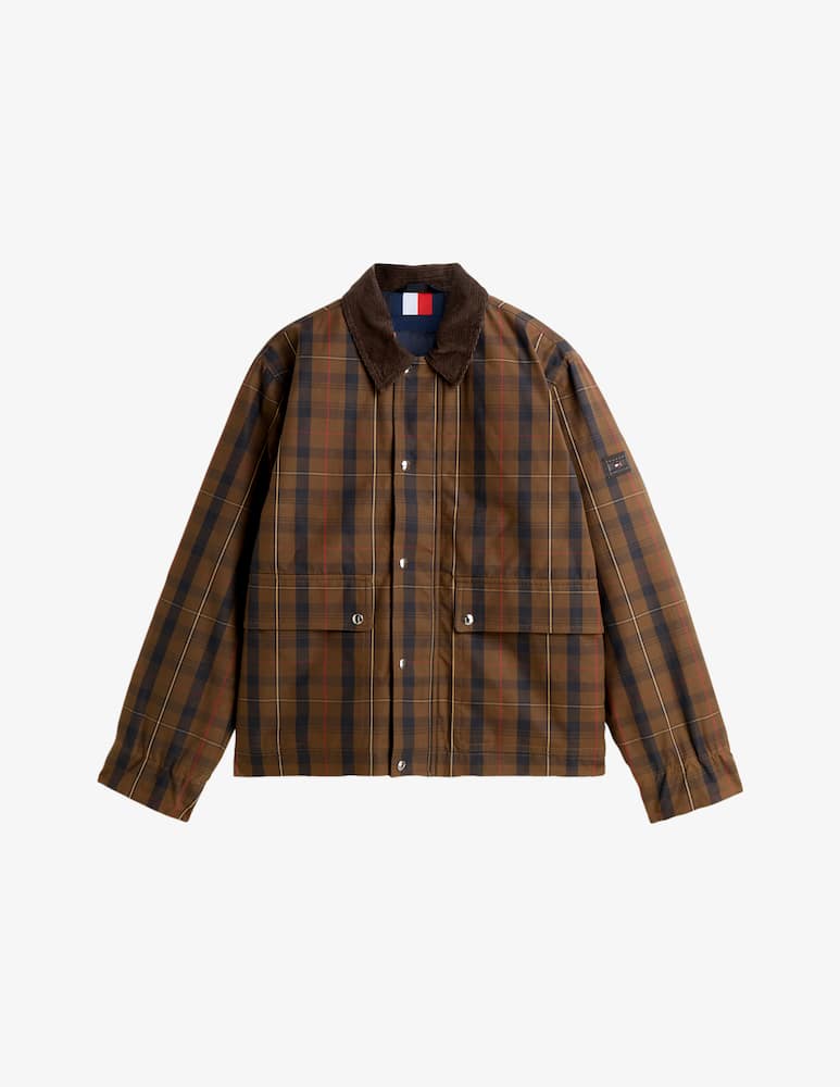 rinascente Tommy Hilfiger Barn short check jacket
