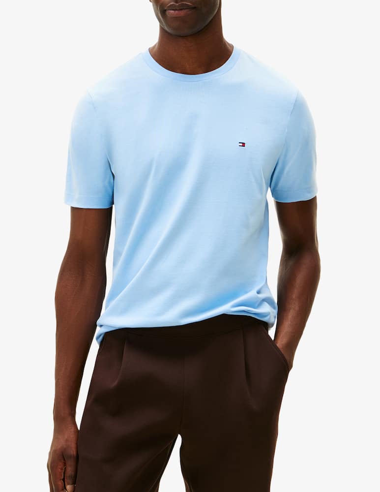 Tommy Hilfiger T-shirt regular fit solid - immagine 1 Tommy Hilfiger T-shirt regular fit solid - immagine 1