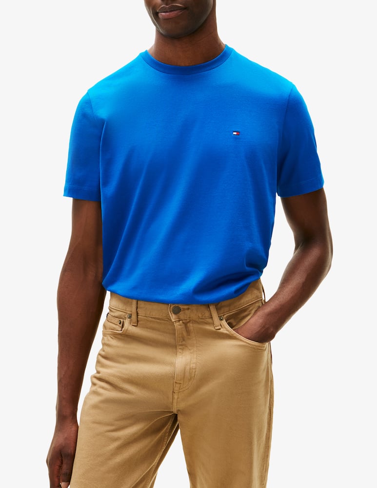 Tommy Hilfiger T-shirt regular fit solid - immagine 1 Tommy Hilfiger T-shirt regular fit solid - immagine 1