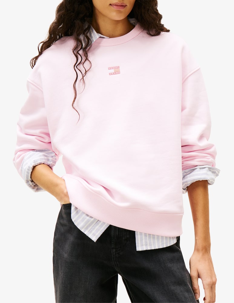 rinascente Tommy Jeans Felpa girocollo Badge