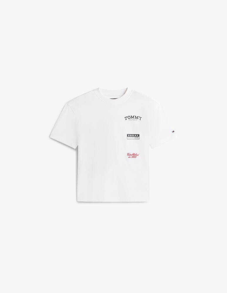 Tommy Hilfiger T-shirt stampa multipla - immagine 1 Tommy Hilfiger T-shirt stampa multipla - immagine 1