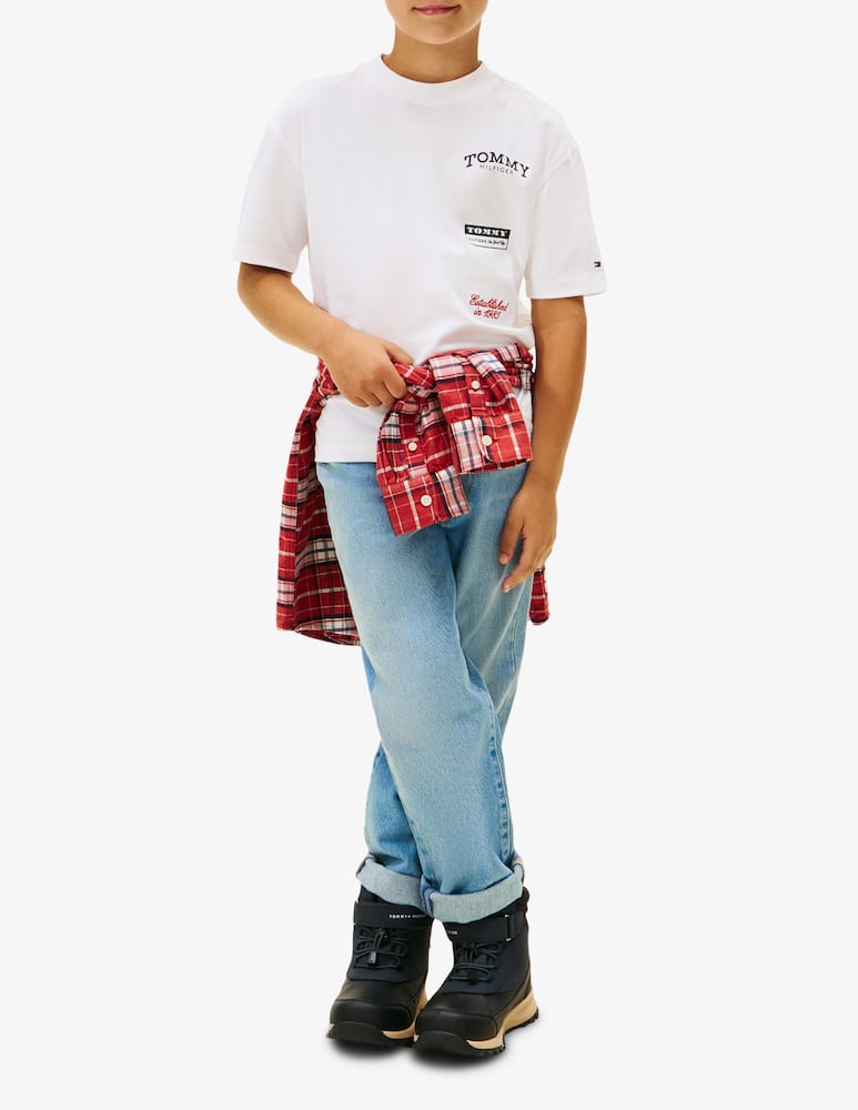 rinascente Tommy Hilfiger T-shirt stampa multipla