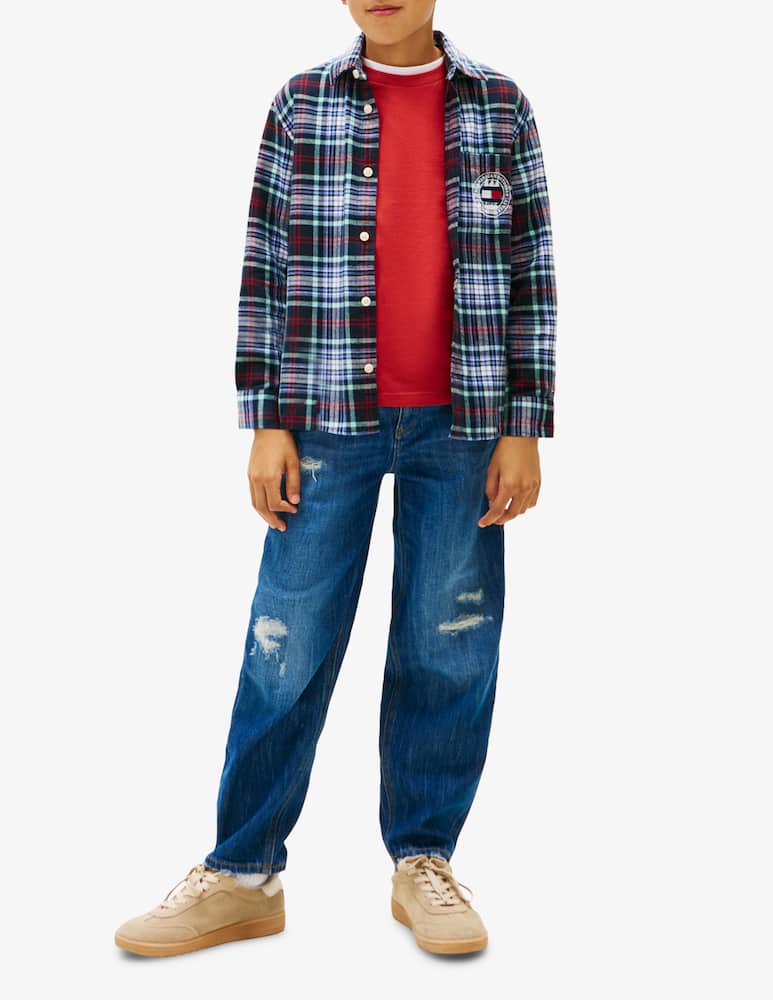 rinascente Tommy Hilfiger Camicia check con grafica