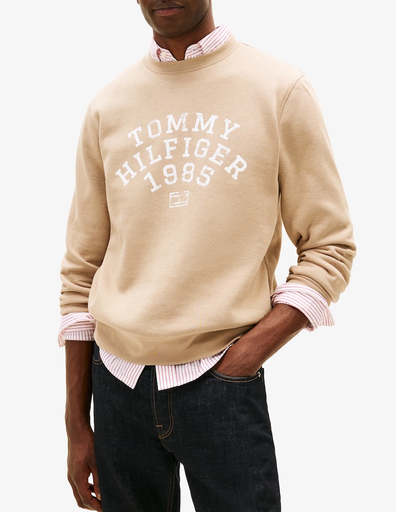 rinascente Tommy Hilfiger Felpa girocollo con scritta