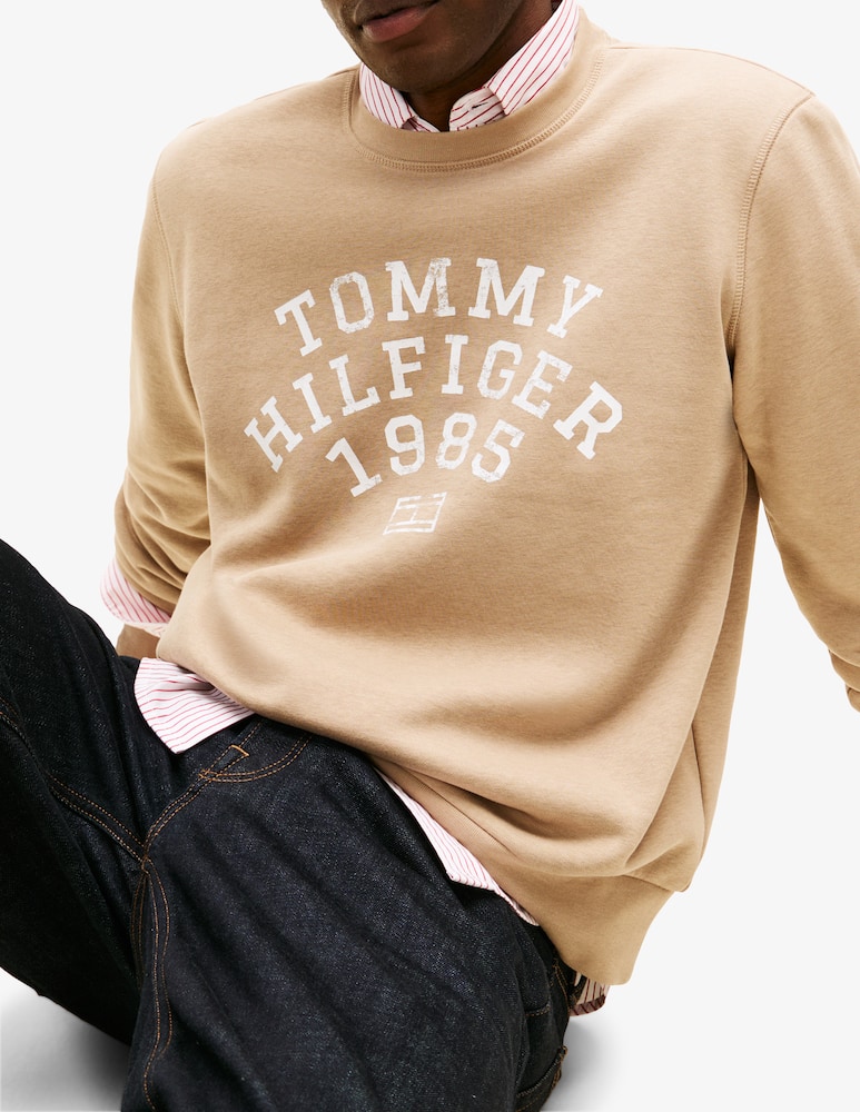 rinascente Tommy Hilfiger Felpa girocollo con scritta