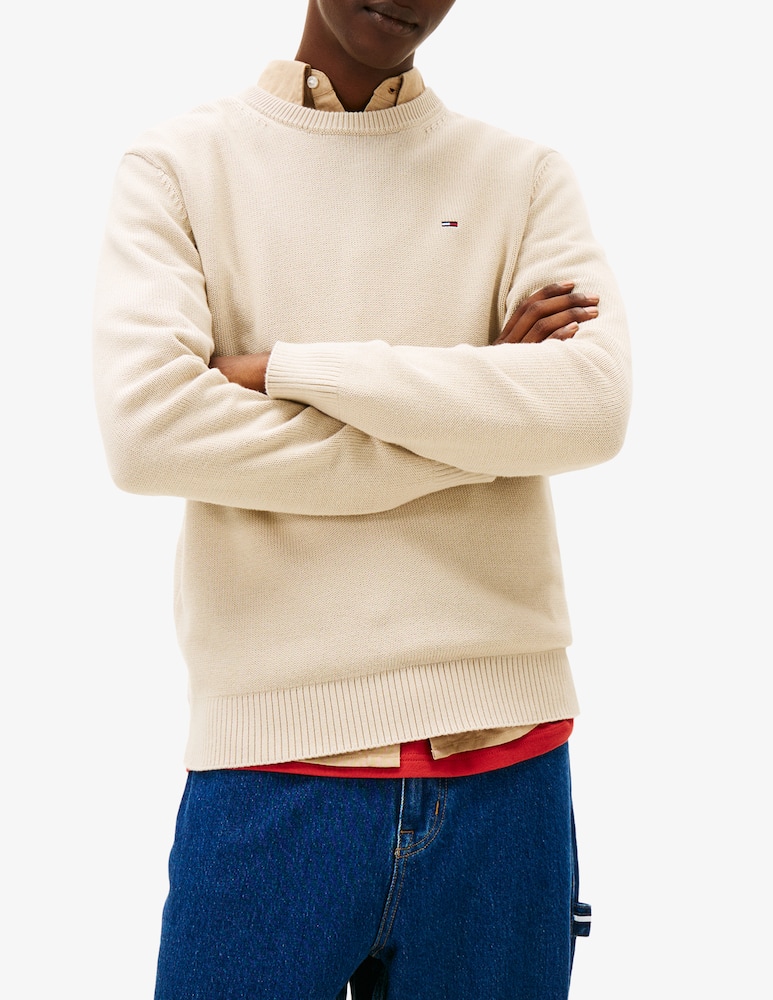 rinascente Tommy Jeans Badge cotton jumper