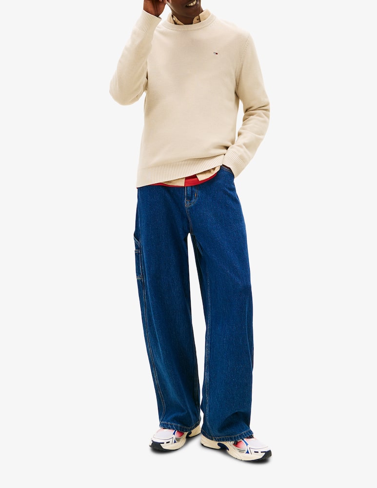 rinascente Tommy Jeans Badge cotton jumper