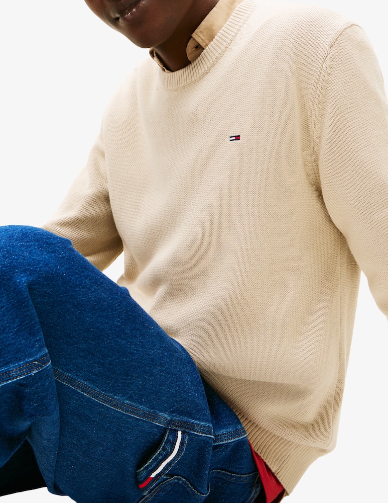 rinascente Tommy Jeans Badge cotton jumper