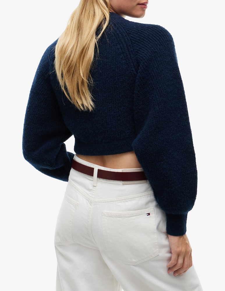 rinascente Tommy Jeans Crop badge sweater