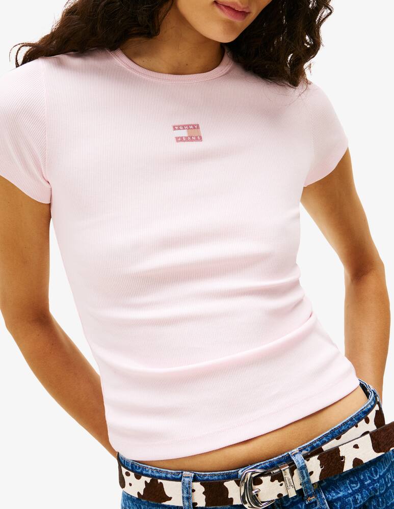 rinascente Tommy Jeans T-shirt slim con logo