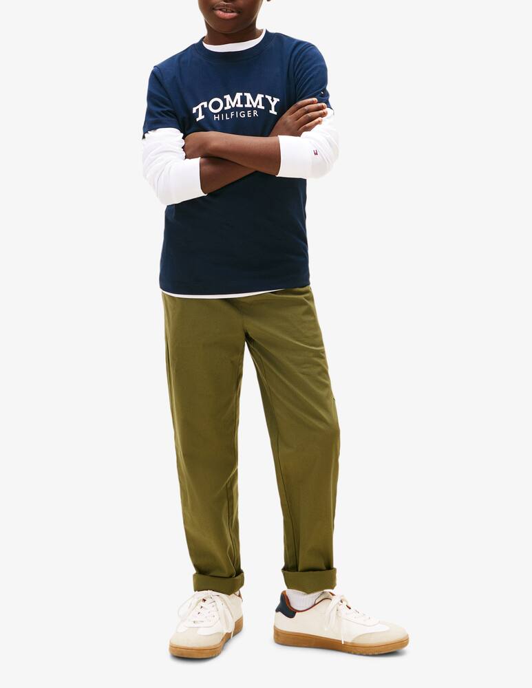 rinascente Tommy Hilfiger Monotype print t-shirt