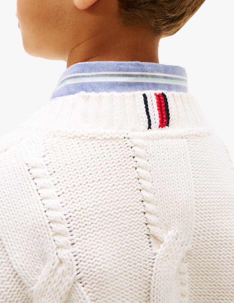 rinascente Tommy Hilfiger Maglione trecce in cotone