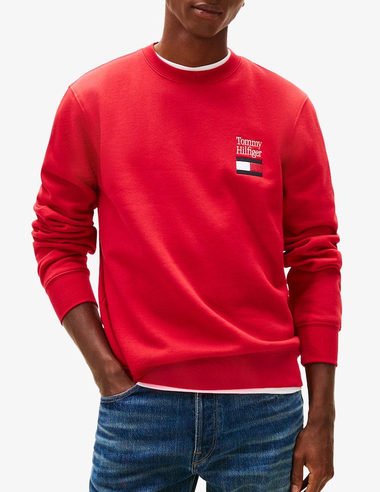 Tommy Hilfiger Tommy logo crewneck sweatshirt - picture 1 Tommy Hilfiger Tommy logo crewneck sweatshirt - picture 1