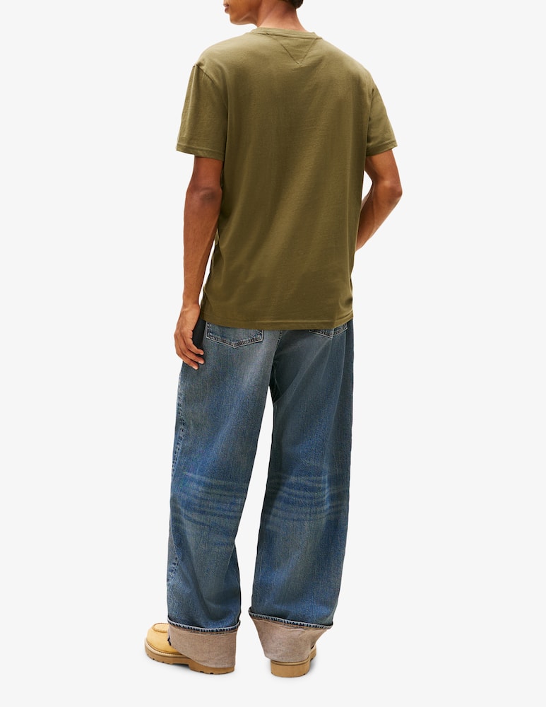 rinascente Tommy Jeans Tommy linear logo t-shirt