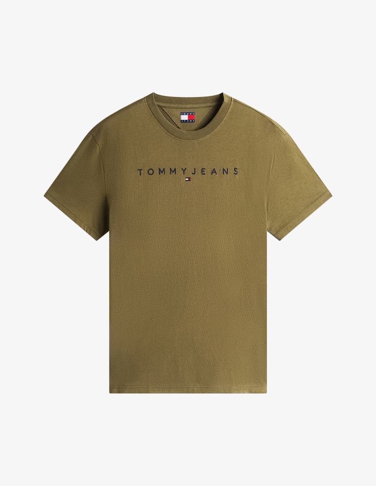 rinascente Tommy Jeans Tommy linear logo t-shirt
