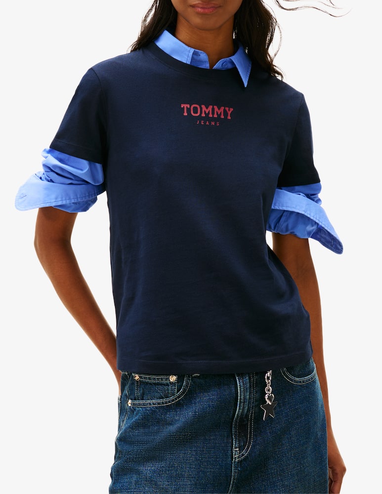 rinascente Tommy Jeans Essential logo t-shirt