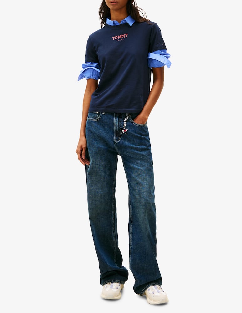 rinascente Tommy Jeans Essential logo t-shirt