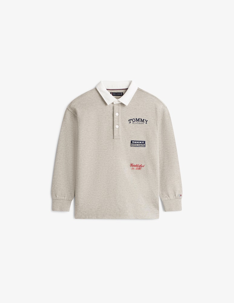 rinascente Tommy Hilfiger Polo manica lunga print