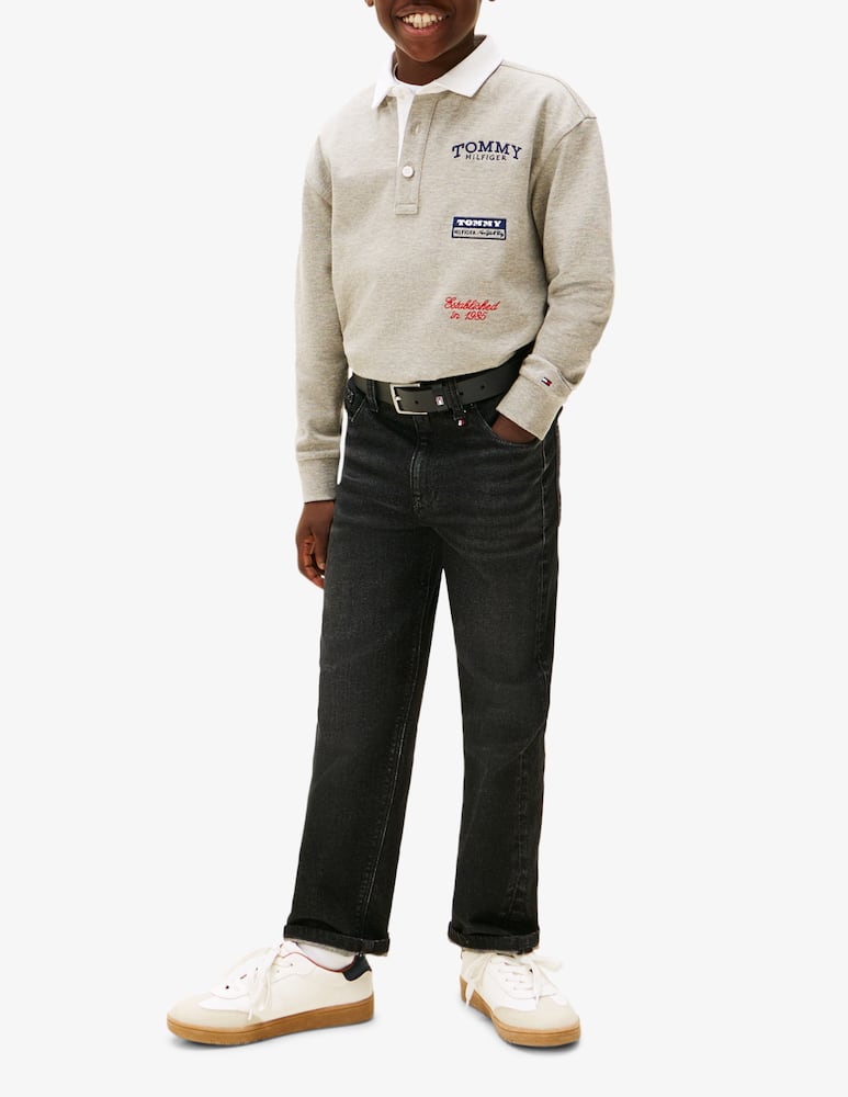 rinascente Tommy Hilfiger Polo manica lunga print