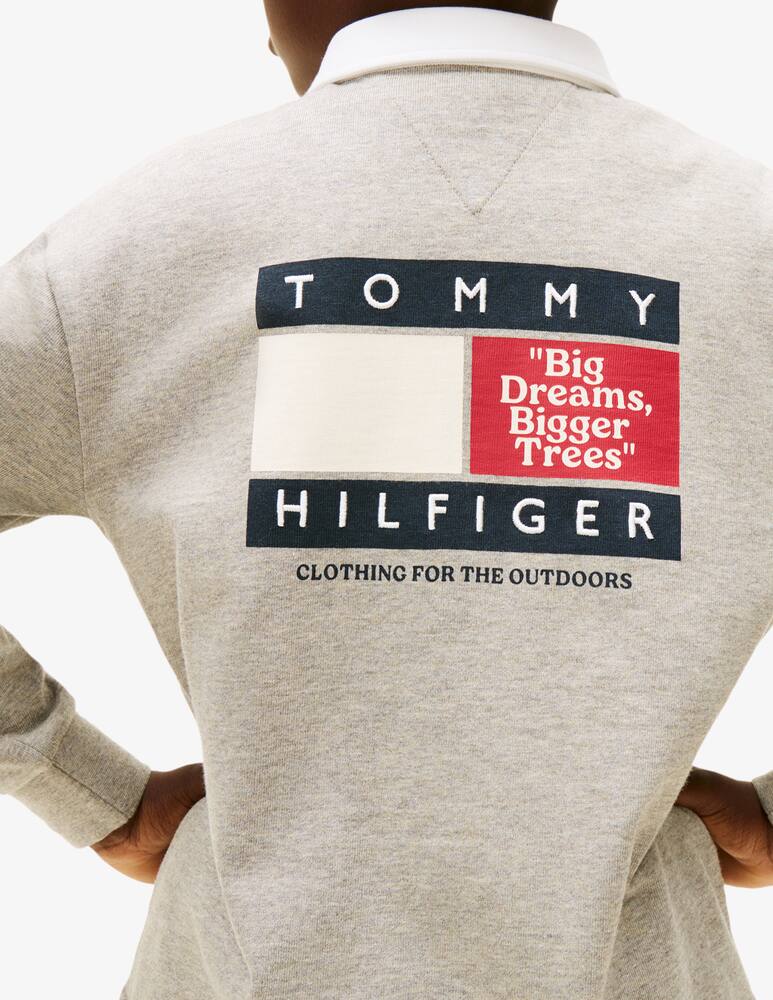 rinascente Tommy Hilfiger Polo manica lunga print