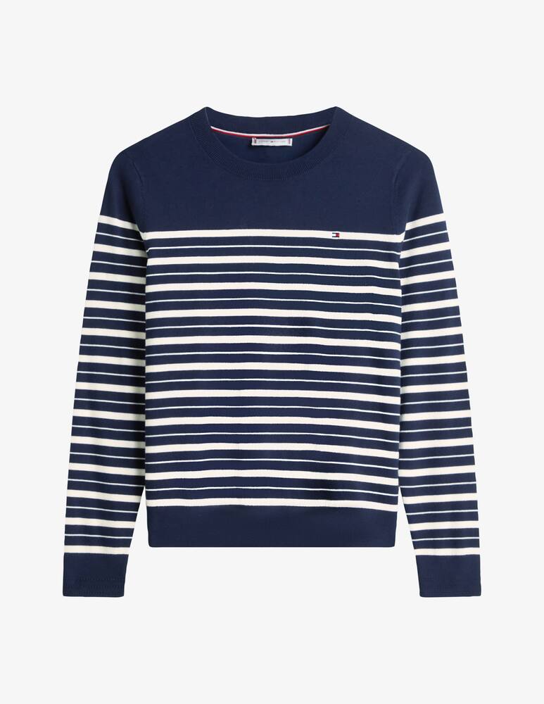 Tommy Hilfiger Striped crewneck sweater - picture 5 Tommy Hilfiger Striped crewneck sweater - picture 5