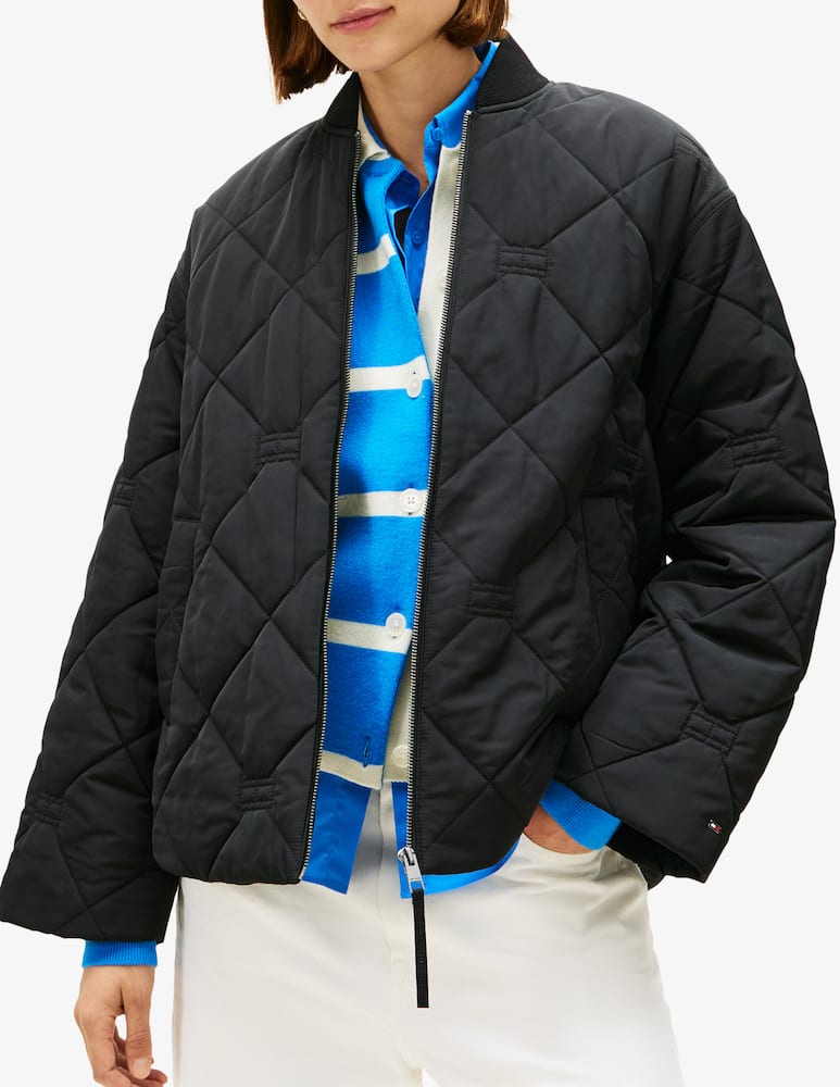 rinascente Tommy Hilfiger Quilted bomber jacket
