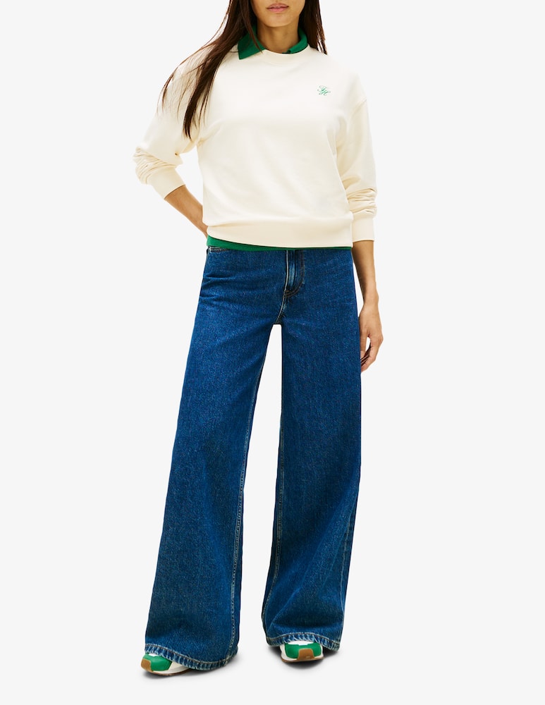 rinascente Tommy Hilfiger Felpa script regular Terry