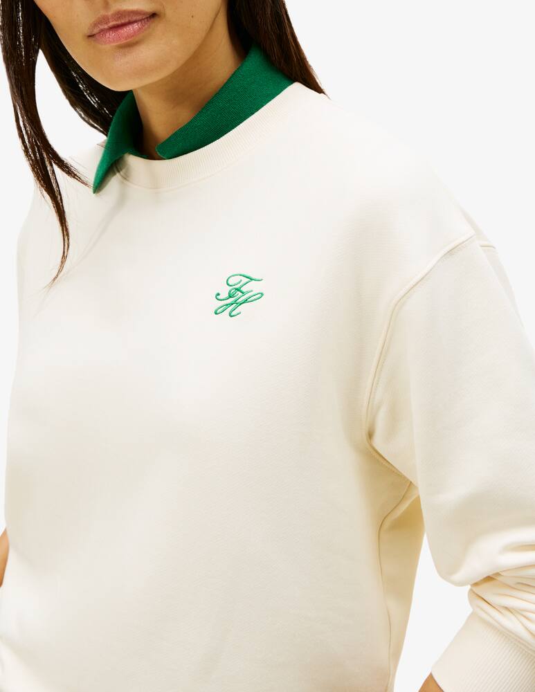 rinascente Tommy Hilfiger Felpa script regular Terry