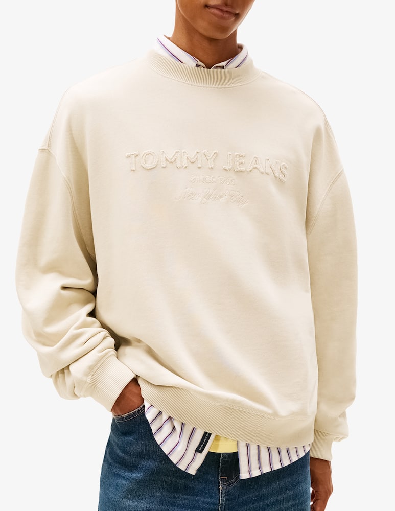 rinascente Tommy Jeans Terry crewneck sweatshirt