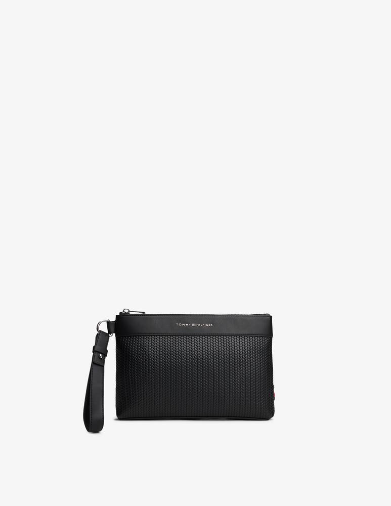 rinascente Tommy Hilfiger Woven zip pouch