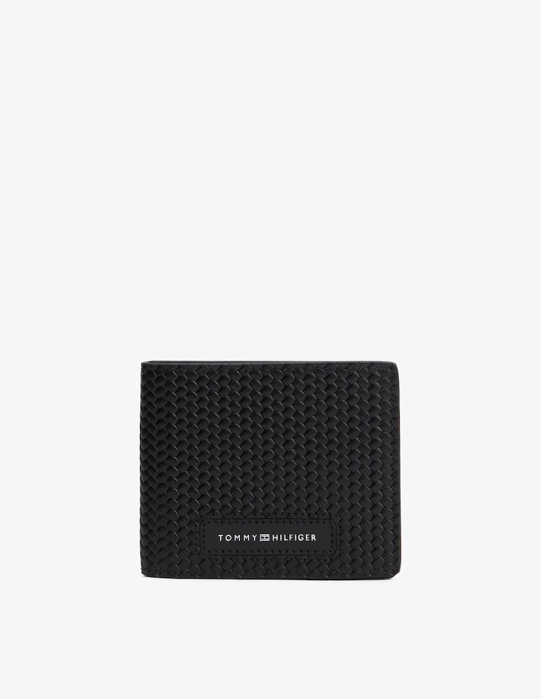rinascente Tommy Hilfiger Portafoglio texture intrecciata
