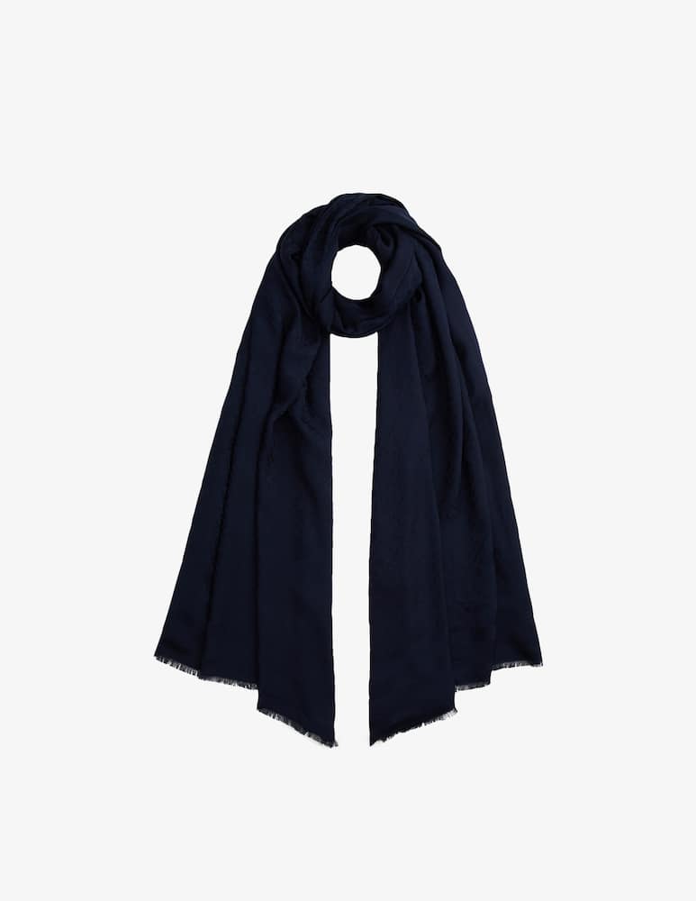 rinascente Tommy Hilfiger Sciarpa monogramma TH