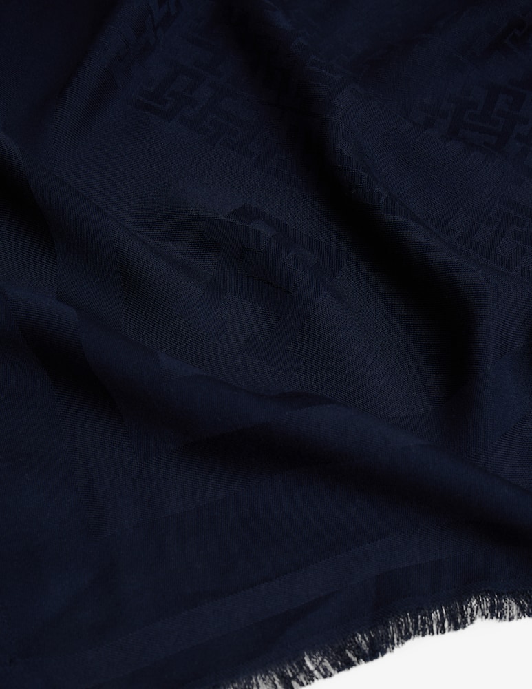 rinascente Tommy Hilfiger Sciarpa monogramma TH