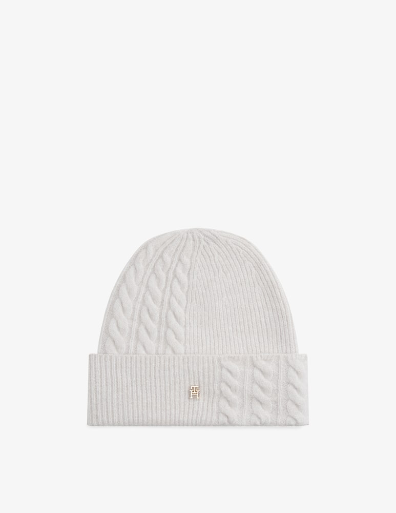 rinascente Tommy Hilfiger Elevated cable knit beanie