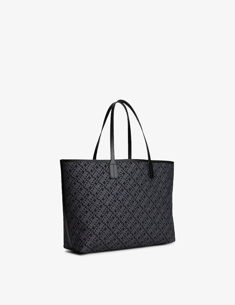 rinascente Tommy Hilfiger Borsa shopper jacquard Icon