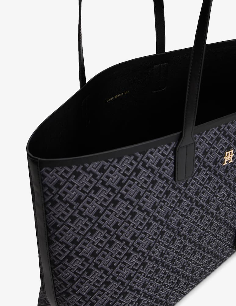 rinascente Tommy Hilfiger Borsa shopper jacquard Icon