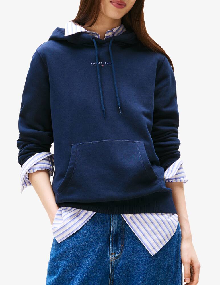 rinascente Tommy Jeans Linear logo hoodie