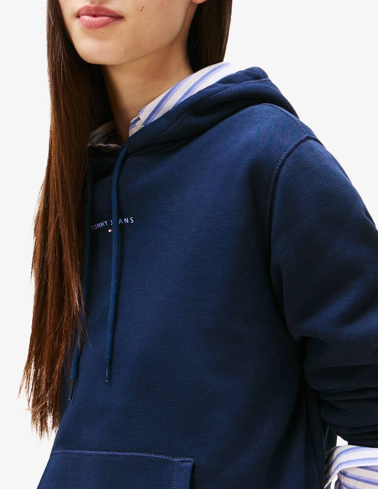 rinascente Tommy Jeans Linear logo hoodie