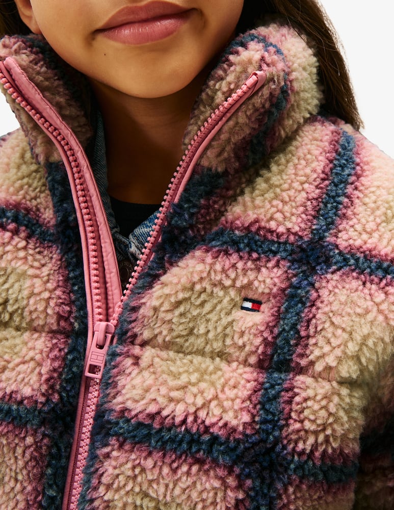 rinascente Tommy Hilfiger Bomber teddy a quadri