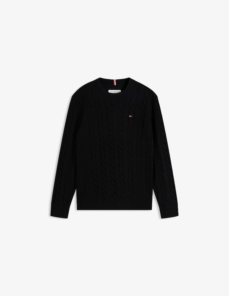 rinascente Tommy Hilfiger Maglia trecce in cotone
