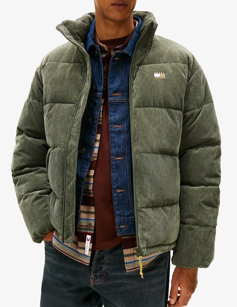 rinascente Tommy Jeans Giacca puffer in velluto Alaska